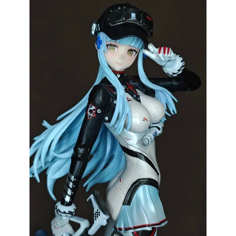 ne 2 Exilium Klukai Hk416 Tactical Doll 24Cm PVC Anime Figure Fully Painted Mecha Girl Statue Desop