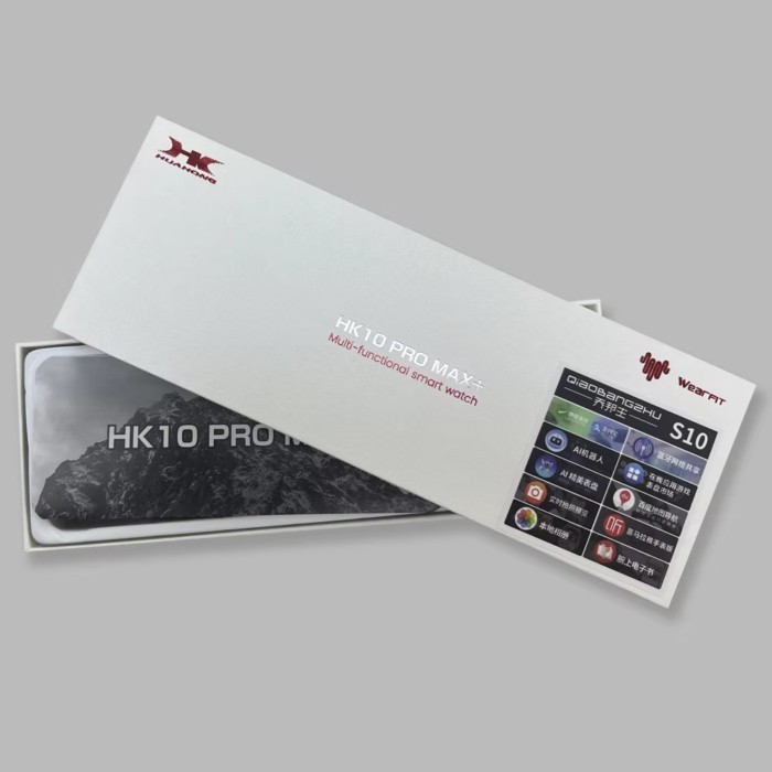 จัดส่งจากกรุงเทพฯ 2025 ใหม่ HK10 PRO MAX Plus SmartWatch เครือข่ายแชร์ 4GB ROM AI หุ่นยนต์ ChatGPT S
