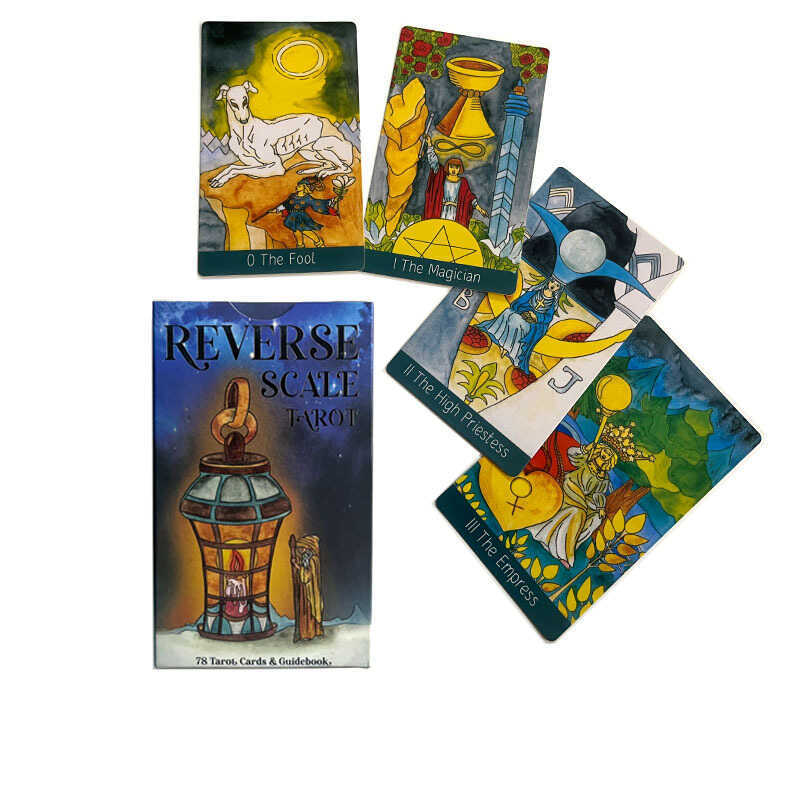 12X7 Reverse Reverse Scale Tarot Anti-Scale Tarot Card Board Game