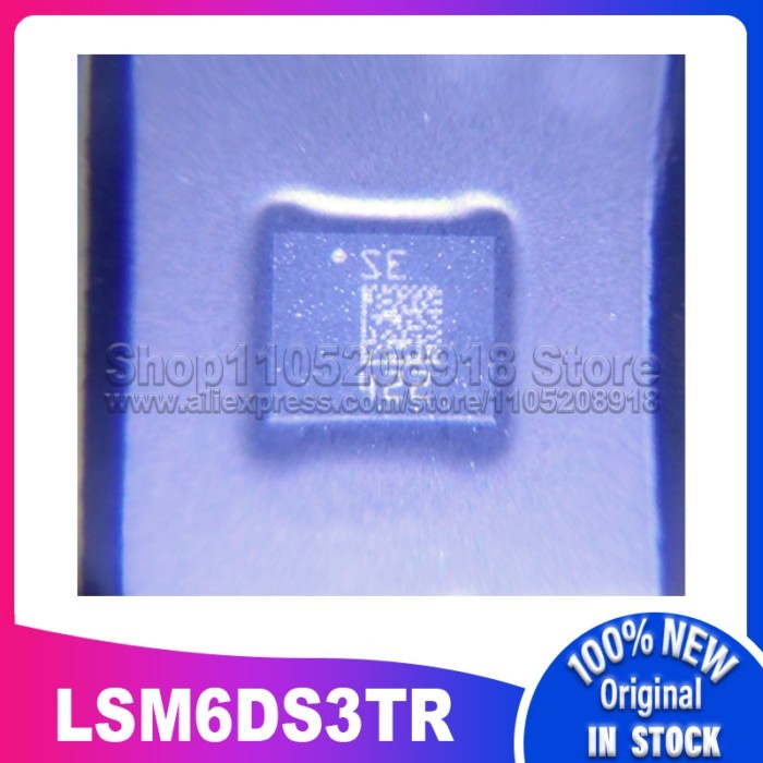 10PCS~50PCS/LOT LSM6DS3TR-C LSM6DS3TR LSM6DS3 LGA-14 100% New original stock