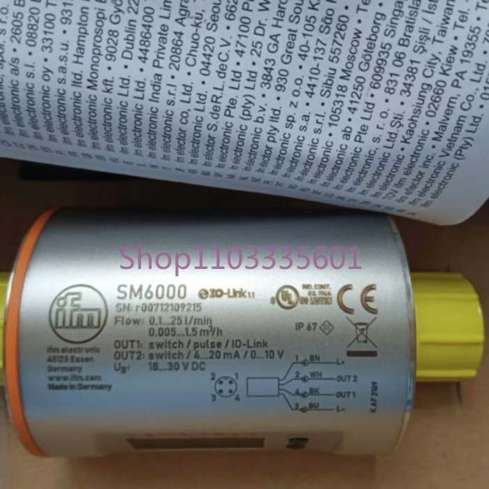 IFM flowmeter SM6000 SM6004 SM7000  SM8000 SM5000 SA5000 SM8100  SM9000