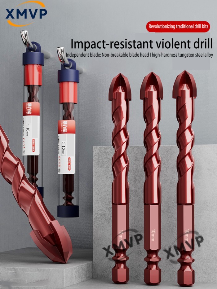 A comprehensive collection of super-hard violent drill, tile impact drill, concrete and cement tria