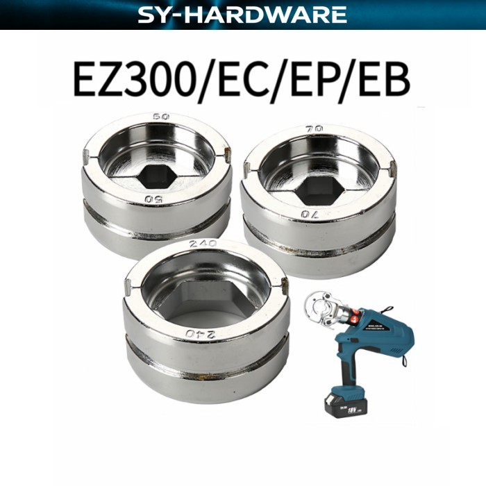 [SY] EZ300/EC/EP/EB แม่พิมพ์คีมย้ำไฮดรอลิกไฟฟ้า แม่พิมพ์คีมย้ำสายไฟทั่วไป อุปกรณ์เสริมเครื่องมือช่างไฟฟ้า