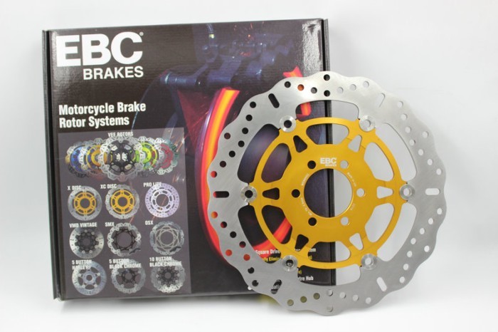 EBC Brake Disc Motorcycle 1pcs MD864XC Front Rotor Brake Disc for KTM Duke 390 2017 2016 2015 2014
