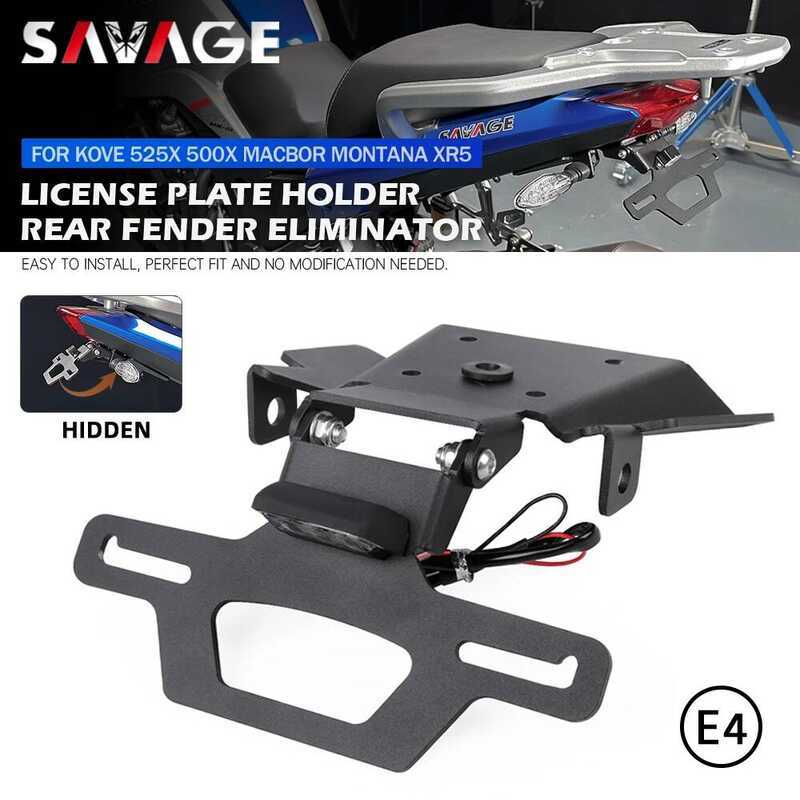 พับ Lnse แผ่นสําหรับ KOVE 525X 500X KY525X KY500X bor Montana XR5 500 510 รถจักรยานยนต์หาง Tidy Fend