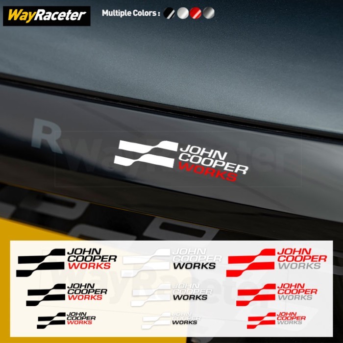 1 Pc Creative Car Interior Sticker Window Body Decal For MINI Cooper 2024 J01 U25 F66 F67 R56 R60 F