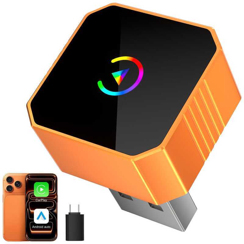 Wireless carpy Box เชื่อมต่อกันในรถยนต์ Android Android auto CXZ536