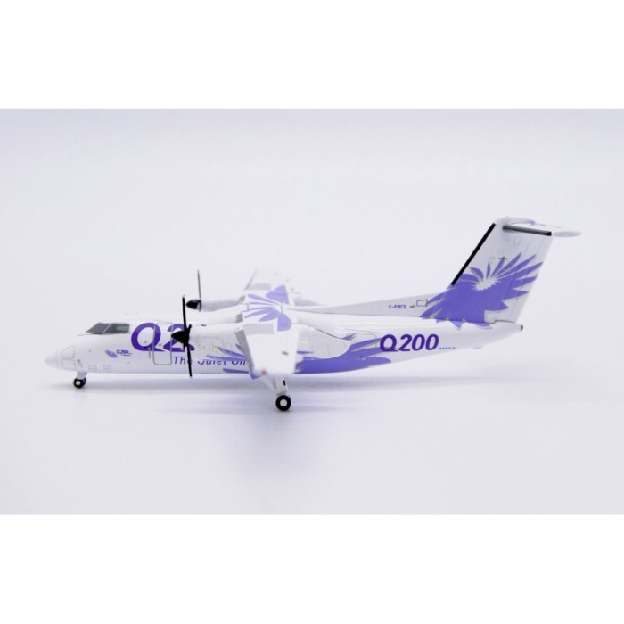 พร้อมสต็อก JC Wings 1: 400 Chong Eight Canada Dash 8-Q200 C-FBCS เครื่องบินรุ่น Out of Print Model