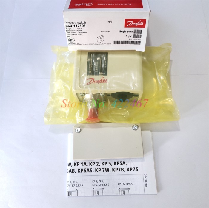 KP5 060-117191 DANFOSS Pressure Switch Auto-Reset New Original Genuine