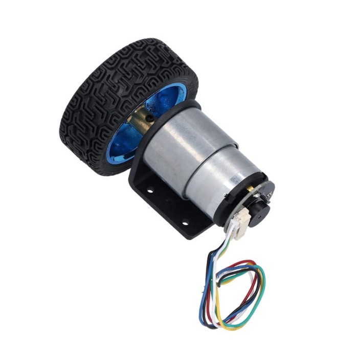 JGB37-520 Hall Encoder Brushed DC Motor 6V Forward And Reverse Adjustable Speed 6RPM-1590RPM Smart