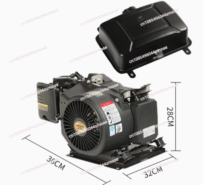4Kw 5Kw 6Kw Dc 48V 60V 72V Electric Vehicle Range Extender Low Noise Generator for Four Wheels Port
