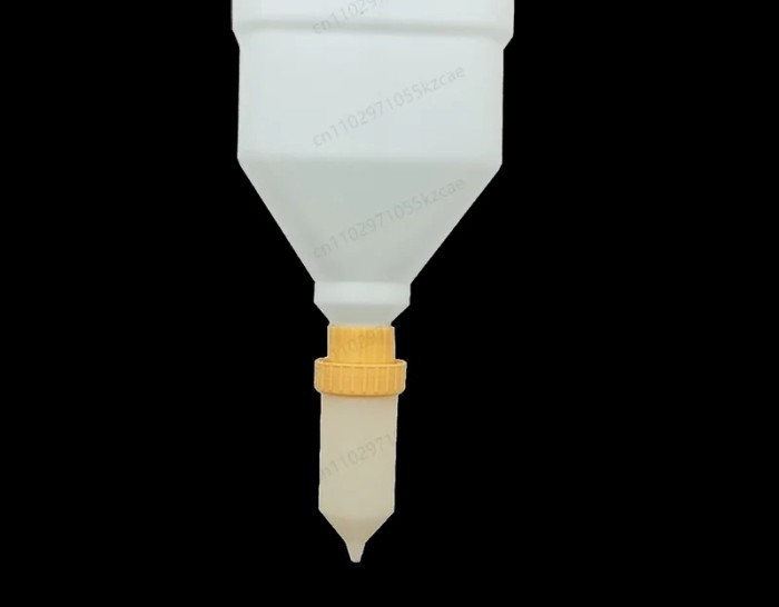 Commercial Sauce Squeeze Bottle, Large Diameter Food Grade Bottle for Ketchup Honey Salad Dressing