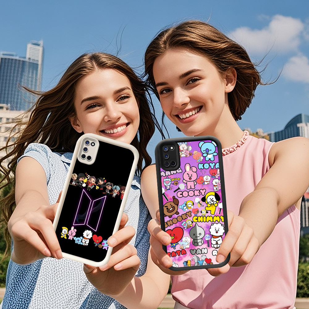 DE-5 BTS เคสป้องกันสําหรับ OPPO A77 A94 A57s F19S A95 A77s A76 A96 A74 F25 Pro