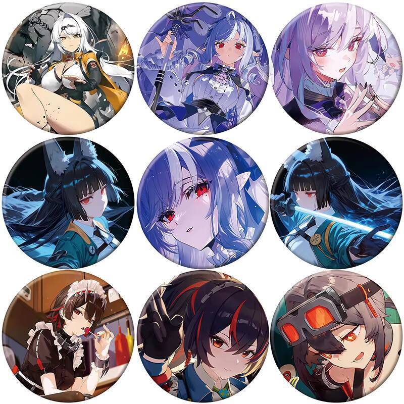 58 มม.เกม Zenless Zone Zero Pins รูปการ์ตูน Yixuan Vivian Badge เข็มกลัดสําหรับกระเป๋าเป้สะพายหลังอุ