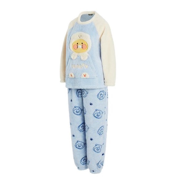 KAKAO Floofy Friends Fleece Pajama - Choonsik ชุดนอนขายาวแขนยาว