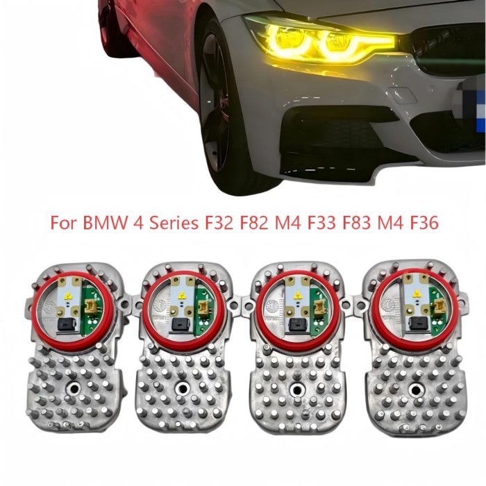 HKCY Xenon Headlight Yellow Daylight 63117263051 Led Modules For BMW 4 Series F32 F82 M4 F33 F83 M4