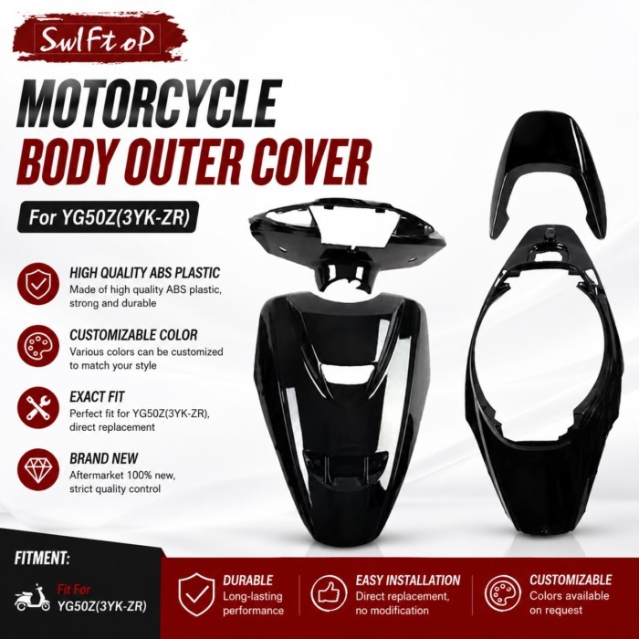 For YAMAHA motorcycles 3YK ZR Motorcycle Scooter Painted Plastic Full Body Fairing Kit fairings cov
