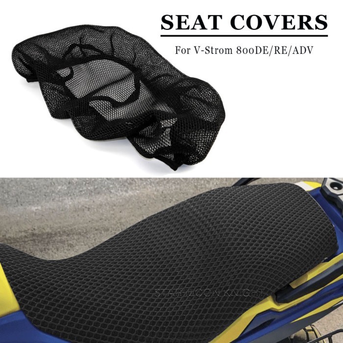 V-Strom 800RE Moto 3D Nylon Breathable Seat Cover For Suzuki V-Strom 800DE 800RE Adventure Motorcyc