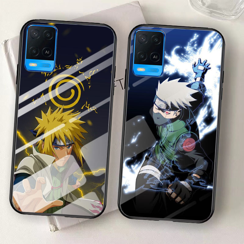 T-25 Naruto กระจกนิรภัยสําหรับ Realme Narzo 9 50 8 C2 C2s 8i Pro 5G กรณี