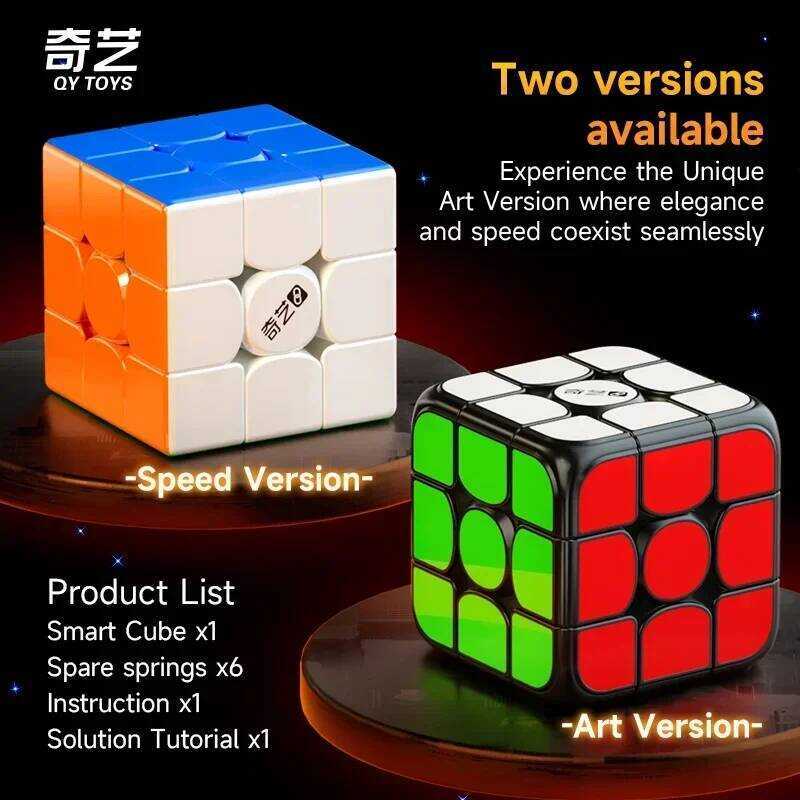 agnetic Magic Cube 3X3x3 Bluetooth Cubo Intelligent Cubes Magnetic Professional Fidget ‌🔥 [Picube]