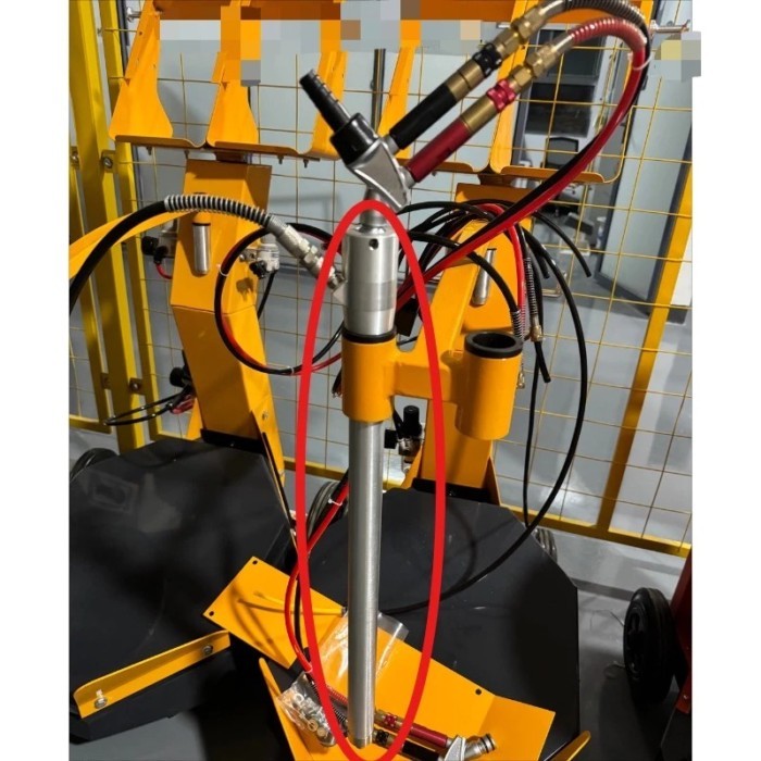 Vibration Suction Electrostatic Powder Coating Spray Pipe,Quick Color Change Spray Gun