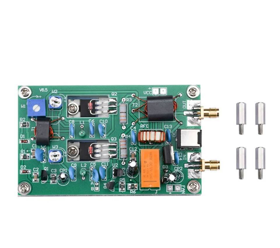 ใหม่ 3-28MHz 30W คลื่นสั้น RF Power Amplifier Board CW SSB Linear RF AMP สูง HF วิทยุ shortwave stat
