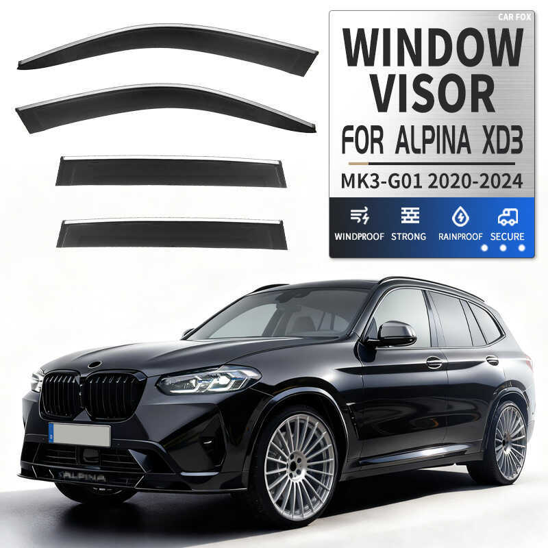 เหมาะสําหรับ BMW Alpina XD3 ที่บังแดดหน้าต่าง