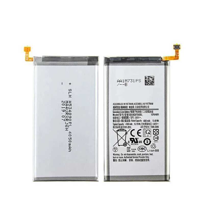 แบตเตอรี่ Eb-Bg975abu ความจุ 4100Mah สำหรับ Galaxy S10+ S10 Plus Sm-G975f/Ds Sm-G975u/W G975 G975f