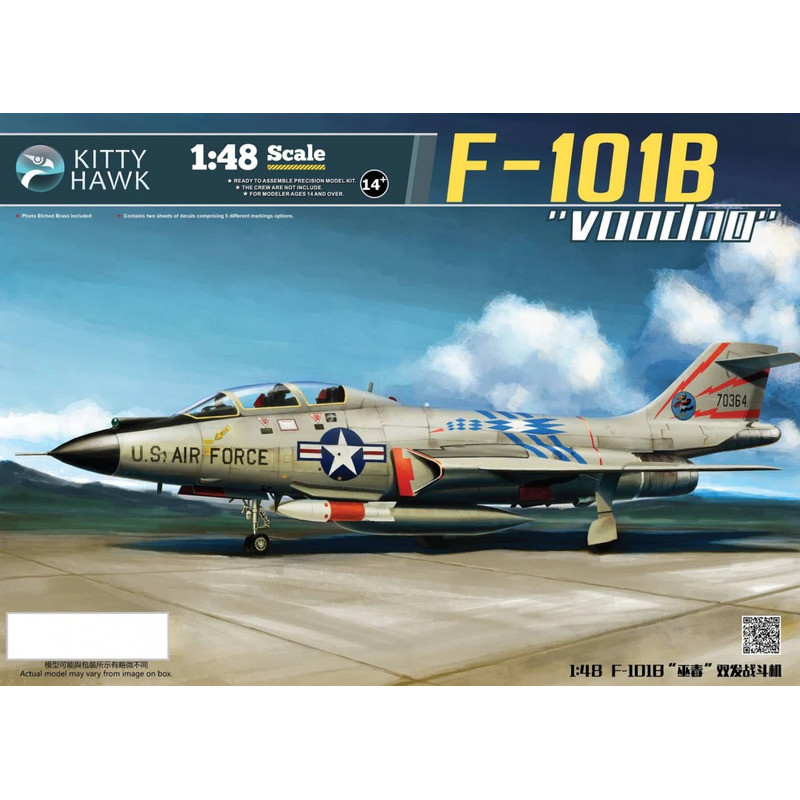 Kitty Hawk KH80114 F-101B "Voodoo" 1/48 Static model kit