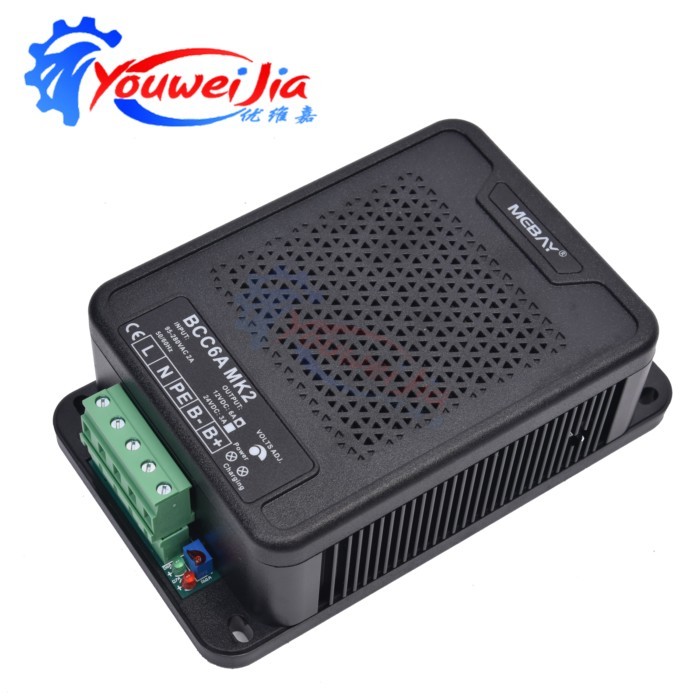 3A 6A BCC6A MK2 Mebay Intelligent Battery Charger Module Auto Generator Float Charging Adapter for