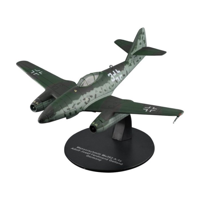 DeAGOSTINI Masterpiece Aircraft 1/72 No.76 เยอรมัน ME262 สําเร็จรูปโลหะผสมรุ่นยี่ห้อใหม่ออกจากพิมพ์ร
