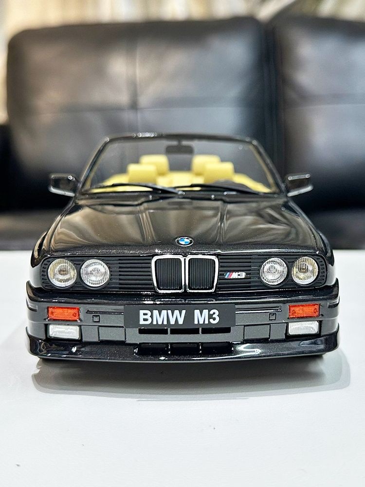 OTTO BMW BMW E30 M3 Convertible Edition 1989 Limited Edition โมเดลรถเรซิ่นจําลองคอลเลกชัน 1 18 Out o