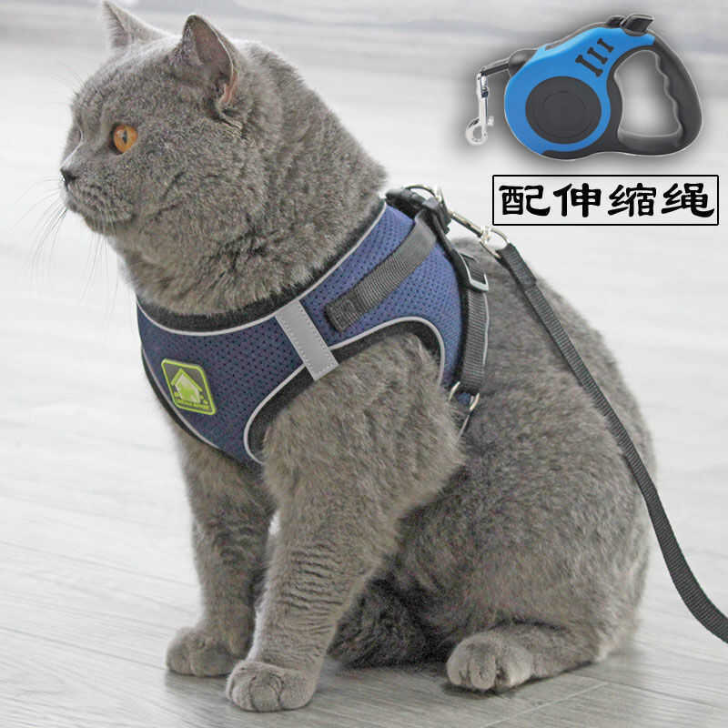 Breathable Walking Cat Rope Mi Traction Anti-breakaway Vest-Style Chest Strap Pet Young Special Adju