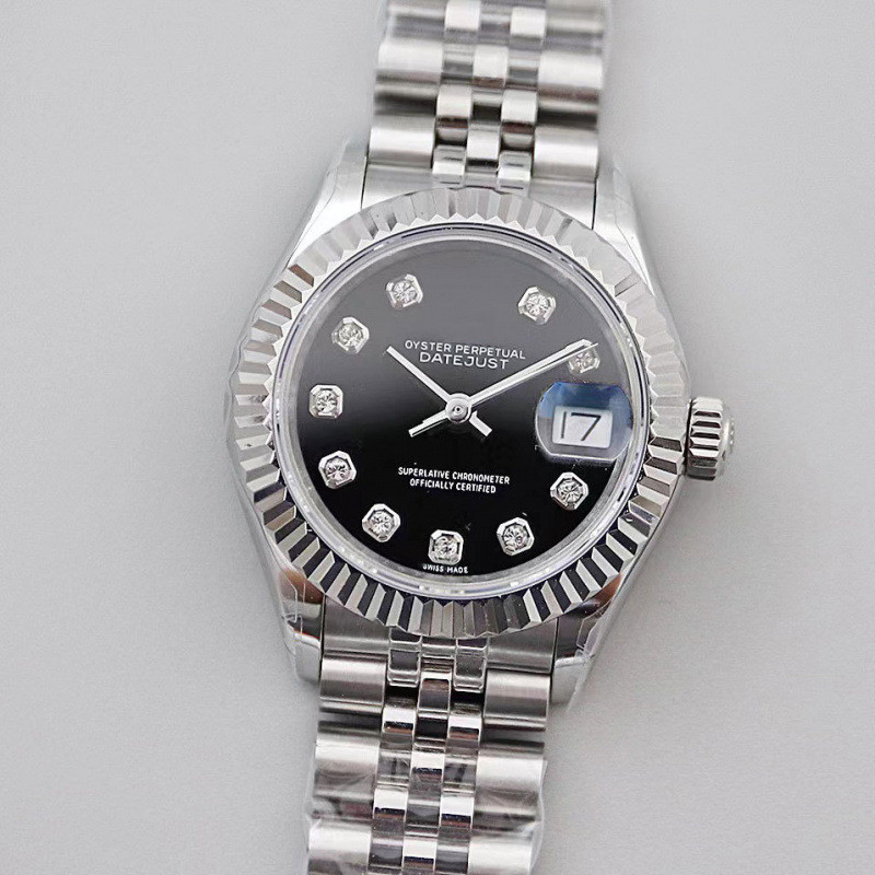 แฟชั่น ❤ Unisex Live Worker Log Series Diamond Disc นาฬิกากันน้ํานาฬิกาหญิง e0e