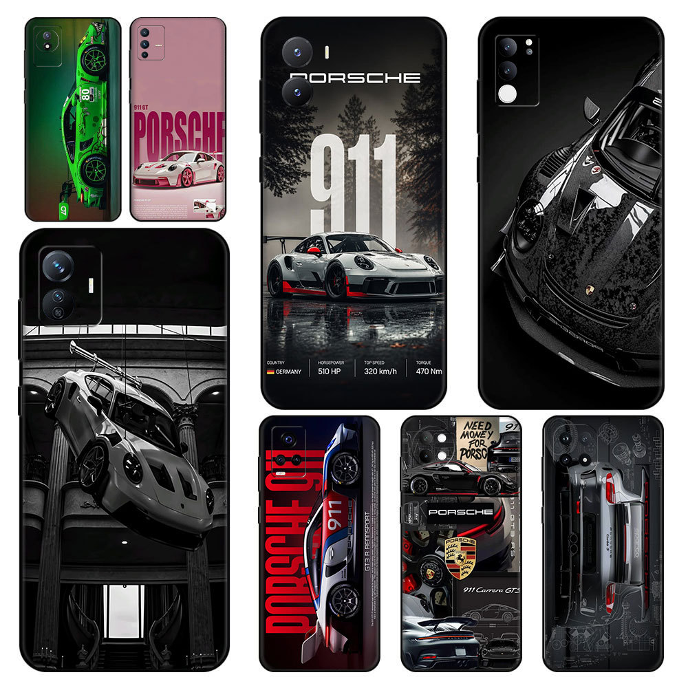 กีฬารถ Porsche 911 GT3 RS ^E7 สําหรับ Vivo Y04S Y29S Y19E T4 Lite Y19S GT Y21D Y31 Y11S Y20 is ความเ