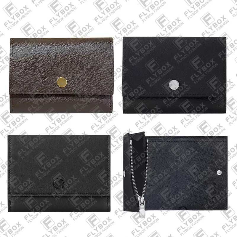 L Designer กระเป๋า M12598 Victor กระเป๋าสตางค์สั้นกระเป๋าเหรียญบัตรเครดิต Unisex แฟชั่นสบายๆ Luxury 
