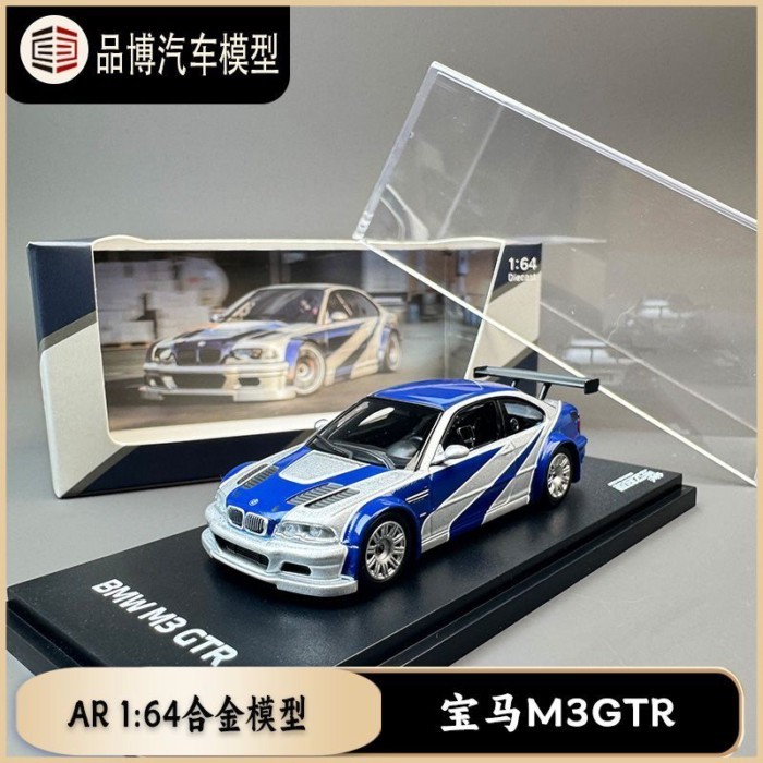AR BOX 1: 64 BMW M3 E46 GTR ความเร็วระดับพรีเมียม