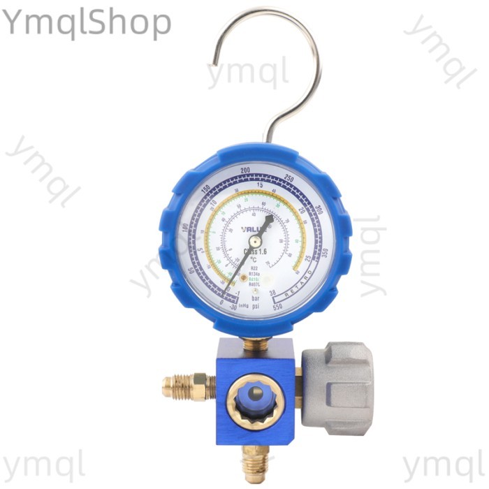 Air Conditioning Pressure Gauge with plus Refrigerant R22 R134 R410A R407C Snow Gauge for HVAC Repa