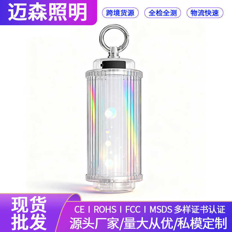 38explore โปร่งใสมัลติฟังก์ชั่ Camping Light กลางแจ้ง LED Camp โคมไฟแขวนสีเทา 38 ไฟ