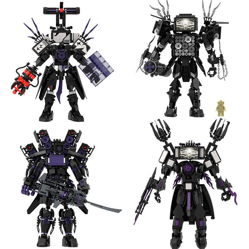 eted Giant Titan Tvman Upgrade Speakerman Building Blocks Animation Figure Model Toys For Kid Ideas
