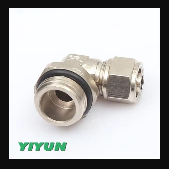 PL Series Copper quick twist right angle elbow joint PL4/PL6/PL8-M5/01/02/03/04 Pneumatic tools con