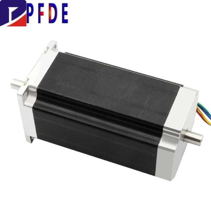 Dual Shaft 23HS2430B Nema23 Stepper Motor 425oz-in 280Ncm 112mm 3A for 3D Printer CNC Milling Lathe