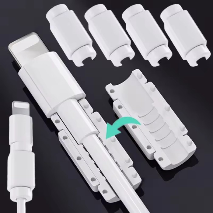 ขายร้อน 2-20PCS Anti Fracture ป้องกันสาย Winder สําหรับ iPhone iPad Samsung Mi แท็บเล็ตสายชาร์จข้อมู