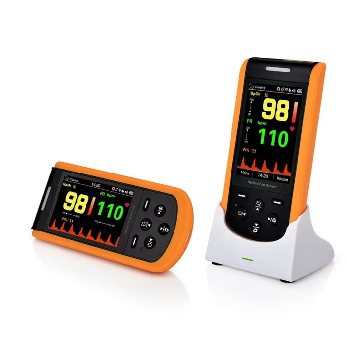 Handheld Pulse Oximeter Lepu Creative Neonatal Children's Professional Pulse Oximeter with Rotatabl