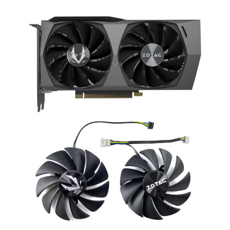ZOTAC/ZOTAC RTX3060 3060ti พัดลมระบายความร้อนการ์ดกราฟิก Twin Edge GA92S2U