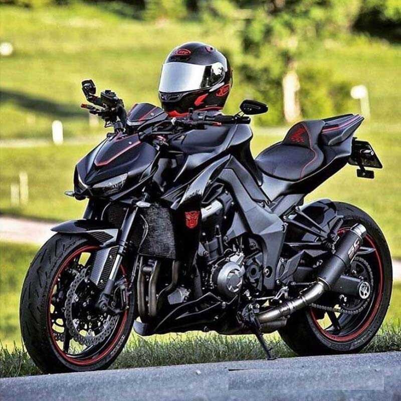 C กระจกมองหลังสำหรับแฮนด์รถ Kawasaki Z1000 Z00 Z800 Z400 Zh2 แบบ CNC ปรับแต่ง