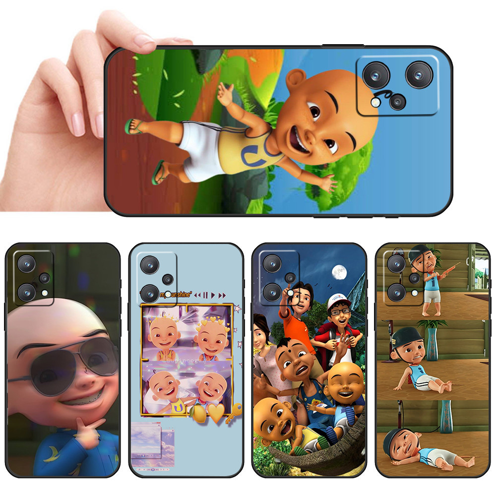 เคสโทรศัพท์สีดําแบบนุ่มสําหรับRealme V25 Q5 9 4G 9 Pro Plus 5G SX53 UpinเคสIpinเคสโทรศัพท์มือถือป้อง