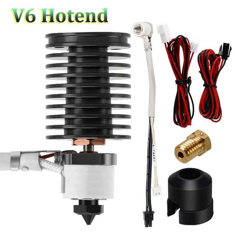 24V 50W 60W V6 Hotend Voron 0.1/0.2/2.4 3D เครื่องพิมพ์ Bimetal คอเซรามิคความร้อน Core หัวพิมพ์สําหร