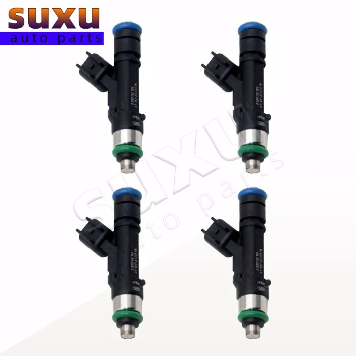 4 PCS OEM 0280158156 Fuel Injector For Mazda 3 Sport 5 6 CX-7 2.5L L501-13-250 8E5G-9F593-AB 8E5Z-9