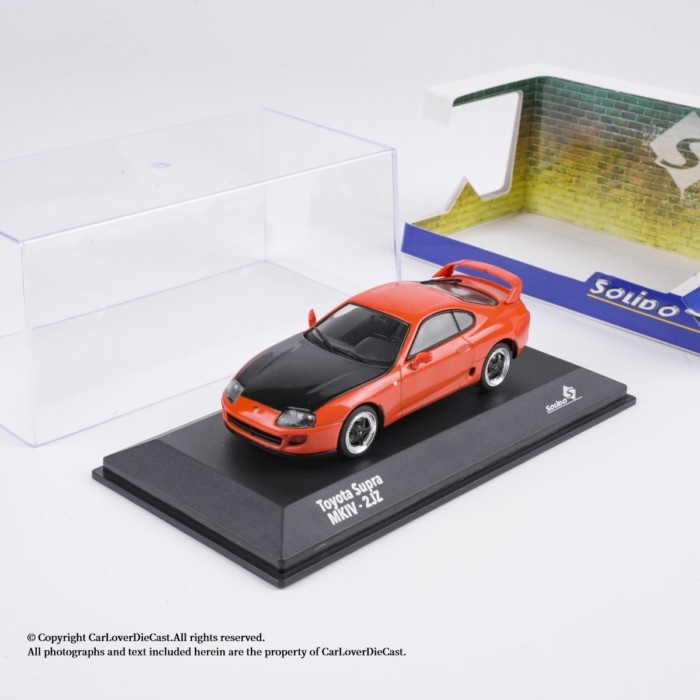 Solido/Solido 1: 43 Toyota SUPRA MKIV 2002 โมเดลรถอัลลอย